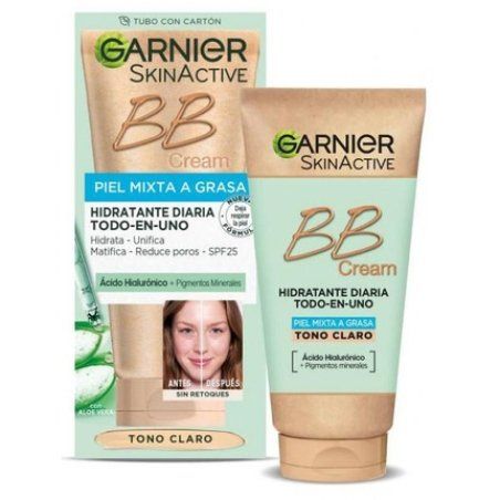 SKINACTIVE BB Cream SPF25 Light for Combination to Oily Skin
