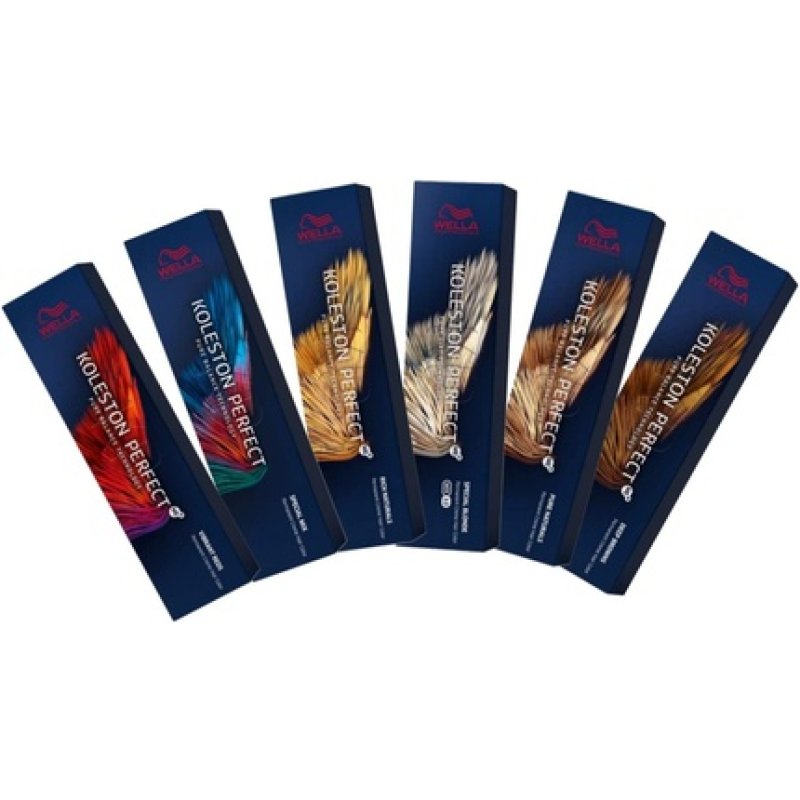 WELLA Koleston Perfect Me Rich Naturals Permanent Hair Colour Cream 7/1 Medium Blonde Ash 60ml