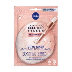 NIVEA Hyaluron Cellular Filler Masque raffermissant Femmes Feuilles