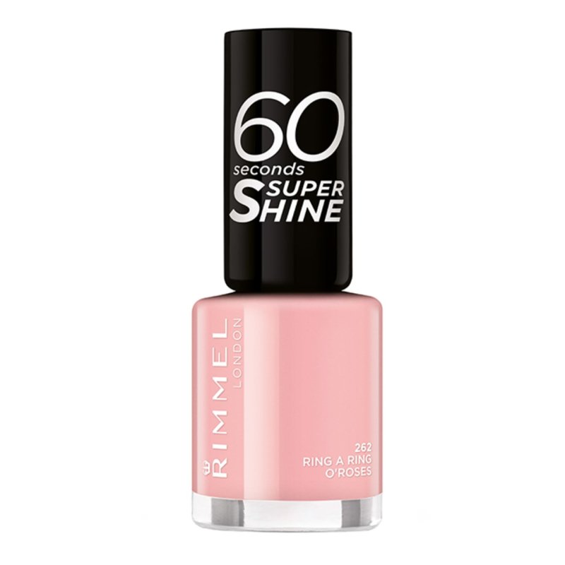 Rimmel 60 Seconds Super Shine Nail Polish 262 Ring a Ring O'Roses
