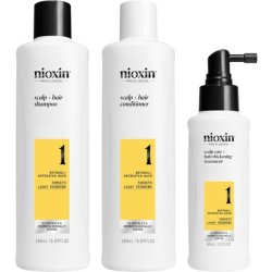 Nioxin System 1 Kit Shampoo 150ml Conditioner 150ml Treatment 50ml - Mild Thinning Kit