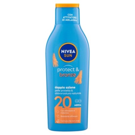 Nivea Sun Protect & Bonze Moisturizing Sunscreen SPF20 200ml