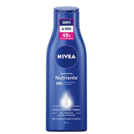 NIVEA Crema Corpo Nutriente 250 ml Crème Femmes