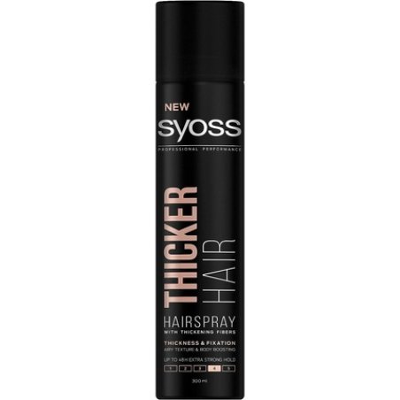 Syoss Thicker Hair Spray 4 Extra Strong 300ml