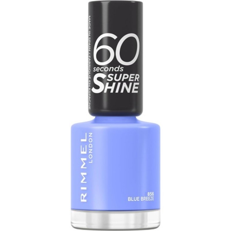 Rimmel 60 Seconds Nail Polish 856 Blue Breeze Nail Colour Collection
