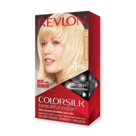 COLORSILK Blonde Ultra Light Bright Dye No. 03 Box 1 Unit
