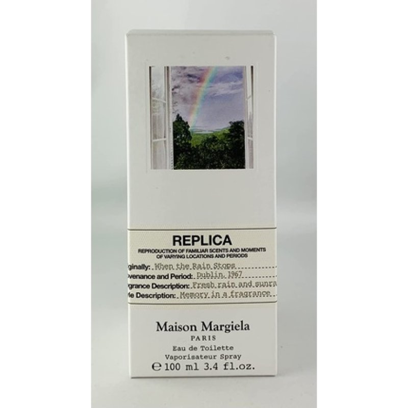 Maison Margiela Replica When The Rain Stops Eau De Toilette Vaporisateur Spray 100ml 3.4oz