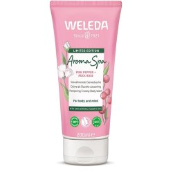 Weleda Aroma Spa Pink Pepper Rock Rose Pampering Creamy Body Wash
