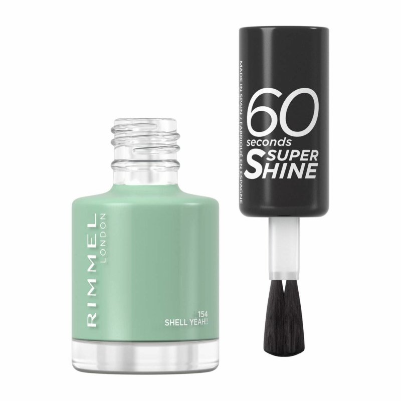 Rimmel London 60 Seconds Super Shine Nail Polish 154 Shell Yeah 8ml
