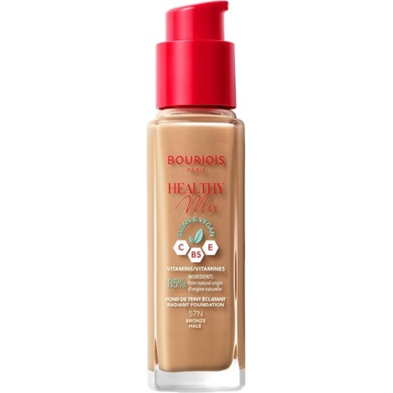 Bourjois Foundation Healthy Mix Clean Foundation 57N Bronze 30ml