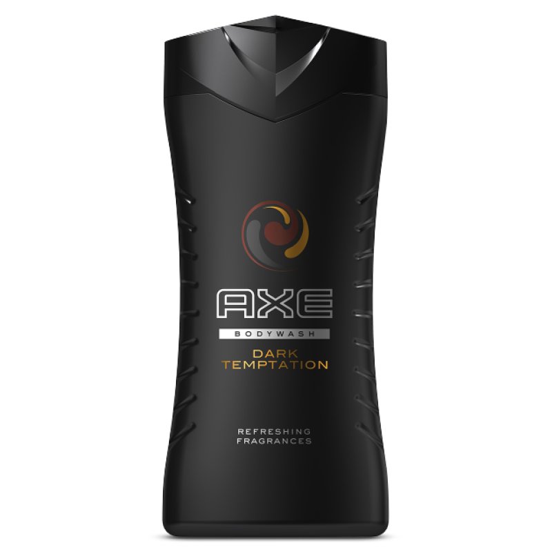 AXE Dark Temptation 250 ml Gel douche Hommes Corps Ambre, Chocolat, Piment rouge
