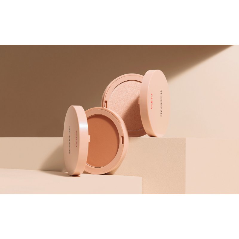 Pupa Wonder Me Glow Compact Highlighter Face Zero Effect Powder 101 Rose Gold 7.5ml