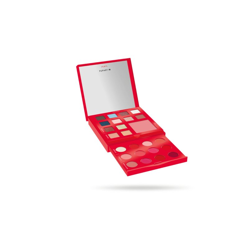 Pupa Pupart M Red - A Vibrant Makeup Palette