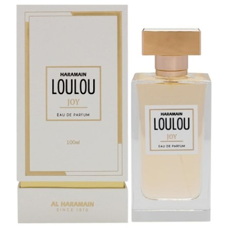 Al Haramain Loulou Joy Perfume for Women and Men Long Lasting Body Spray with Grapefruit, Jasmine, and Patchouli Notes