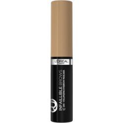 L'Oréal Paris Volumising Brow Mascara Longwear Brow Gel for Fuller Looking Eyebrows 5ml Shade 7.0 Blonde