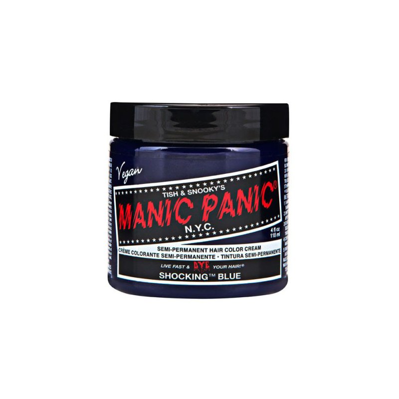 Manic Panic High Voltage Classic Hair Dye Shocking Blue 118ml