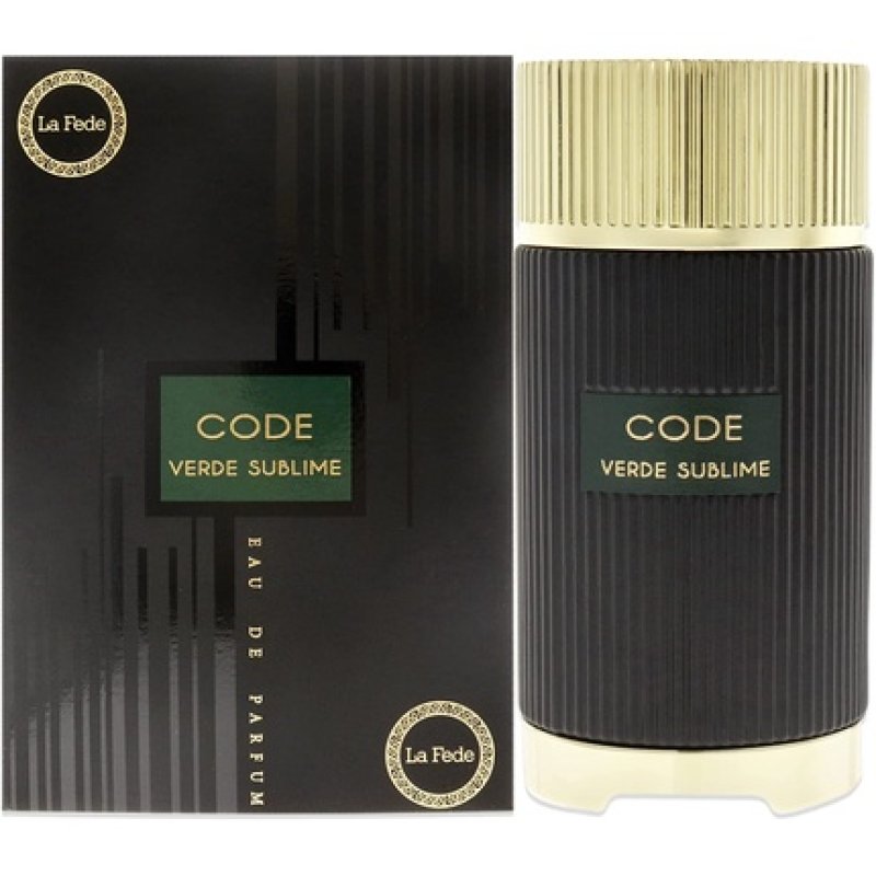 Khadlaj Code Verde Sublime EDP Spray for Unisex 3.4 oz