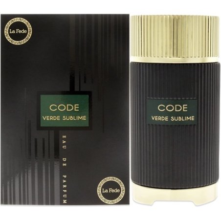Khadlaj Code Verde Sublime EDP Spray for Unisex 3.4 oz