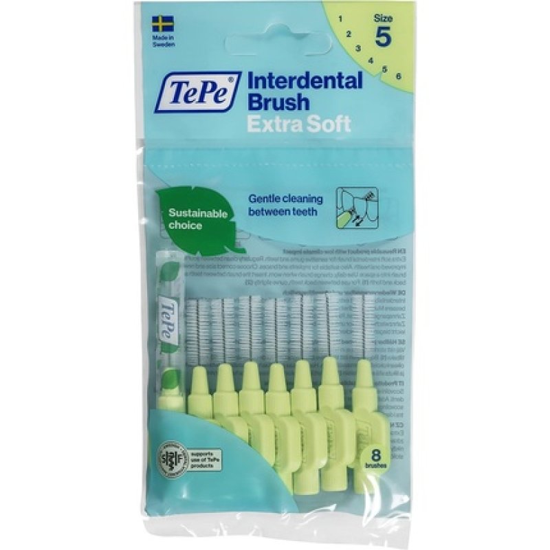 TePe X-SOFT Interdental Green