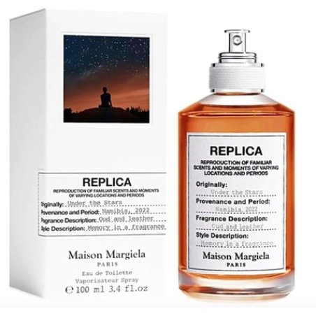 Maison Margiela Replica Under the Stars 100ml EDT with 3 Niche Samples - Free