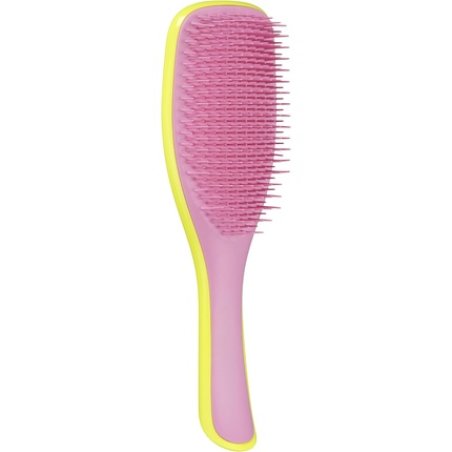 Tangle Teezer The Ultimate Detangler Hairbrush for Wet & Dry Hair Two-Tiered Teeth & Comfortable Handle Hyper Yellow &
