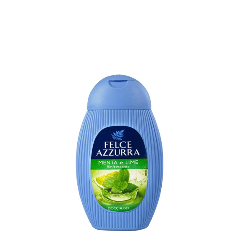 Felce Azzurra Shower Gel Mint and Lime 250 ml Women Body Amber, Jasmine, Lily of the valley, Lime, Mint, Musk, Orchid