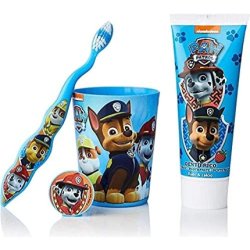 Paw Patrol Toiletry Set with Toothpaste, Toothbrush, and Cup
