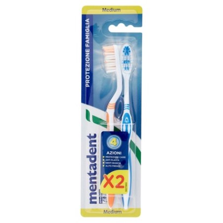 Mentadent Toothbrush Plus Duo