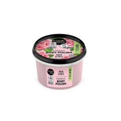 Organic Shop Body Polish Natural Rose and Salt 250ml with Apricot