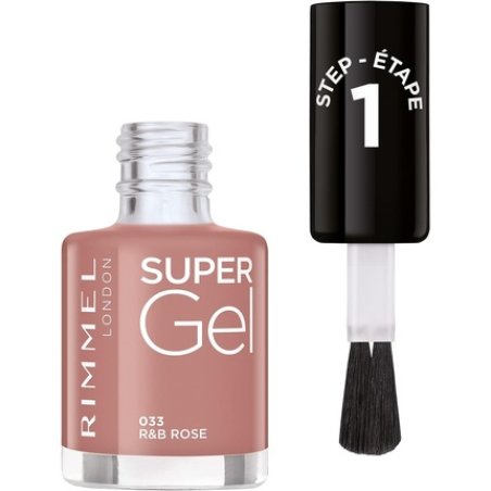 Rimmel London Super Gel Nail Polish 033 R&B Rose