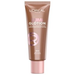 L'Oréal Paris Liquid Highlighter for Face and Body with Glycerin and Shea Butter Perfect Match Lumi Glotion Natural