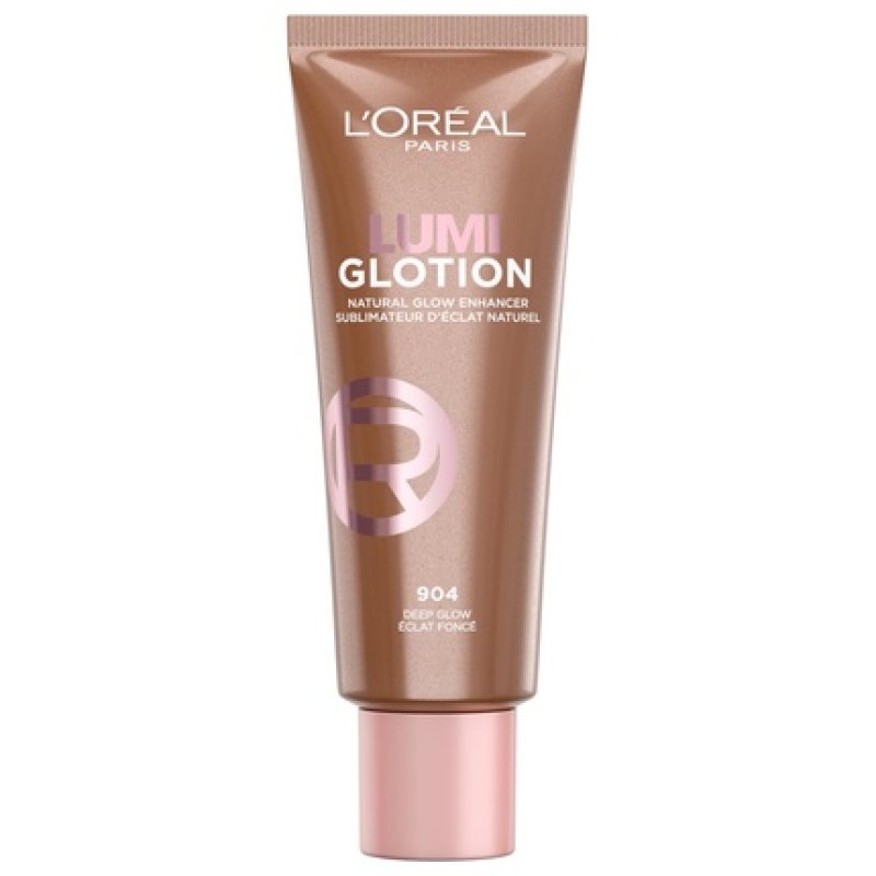 L'Oréal Paris Liquid Highlighter for Face and Body with Glycerin and Shea Butter Perfect Match Lumi Glotion Natural