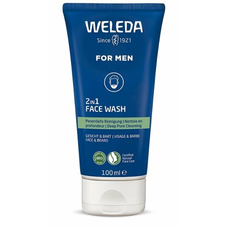 Weleda 6959X9 nettoyant pour le visage Gel nettoyant Hommes 100 ml