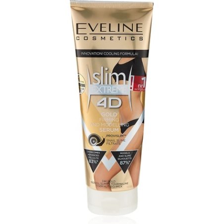 Eveline Slim Extreme 4D Gold Serum Slimming and Shaping Anticellulite 250ml