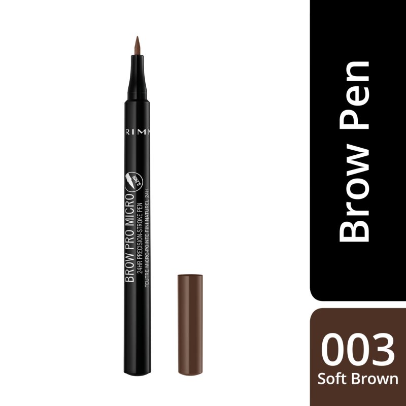 Rimmel Brow Pro Micro 24HR Precision Stroke Pen 003 Soft Brown Eyebrow Pencils