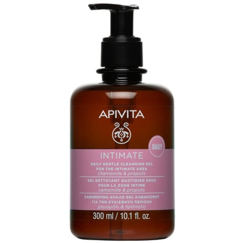 Apivita Feminine Wash pH Balancing Cleanser for the Intimate Area 10.14 Fl Oz