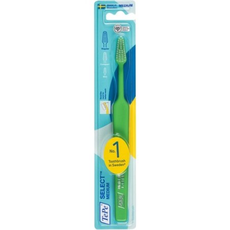 TEPE Select Medium Toothbrush Quality User-Friendly Brush