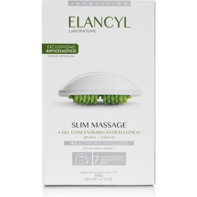 Elancyl Slim Massage Anti-Cellulite and Toning Stimulating Drainage Redefining 200ml