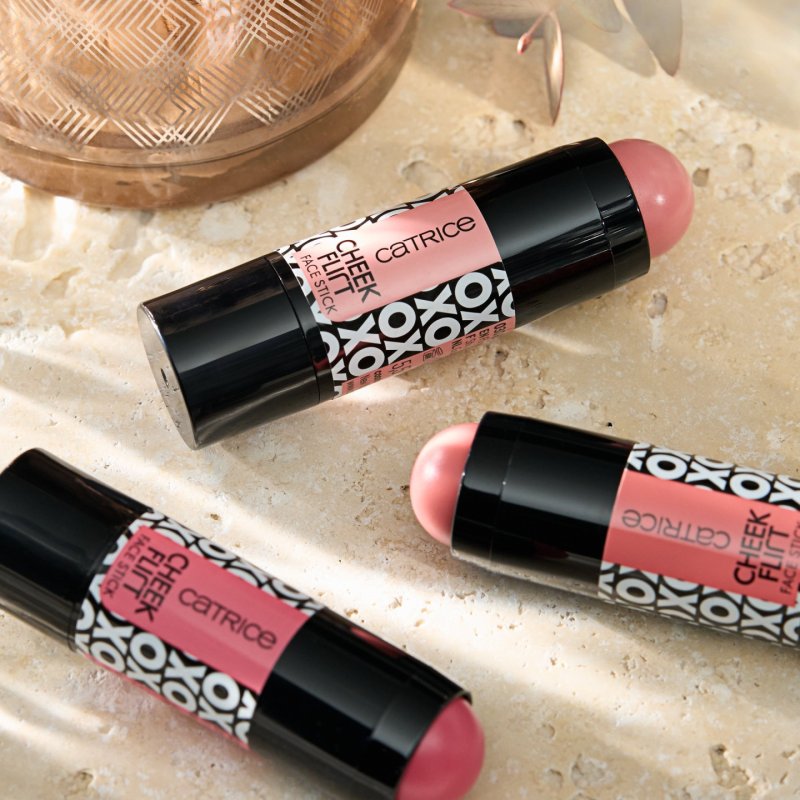 Catrice Cheek Flirt Face Stick Highly Pigmented Creamy All Over Blush Stick Lightweight Buildable Free From Gluten