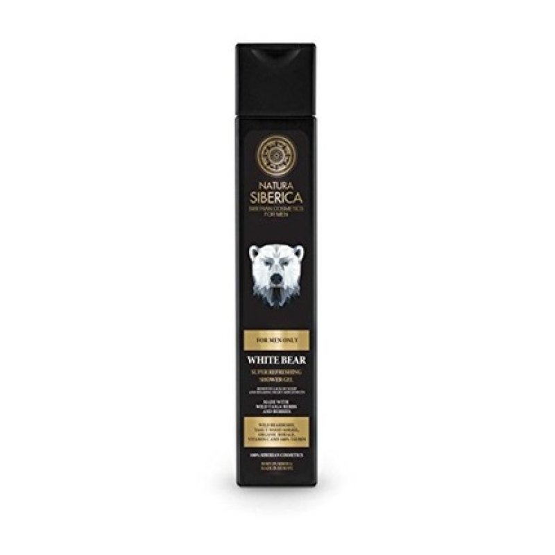 Natura Siberica White Bear Refreshing Shower Gel for Men 250ml