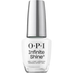 OPI Nail Polish Infinite Shine Long-wear System 2nd Step Gel-Like Nail Varnish with No UV Lamp Needed Alpine Snow 15ml