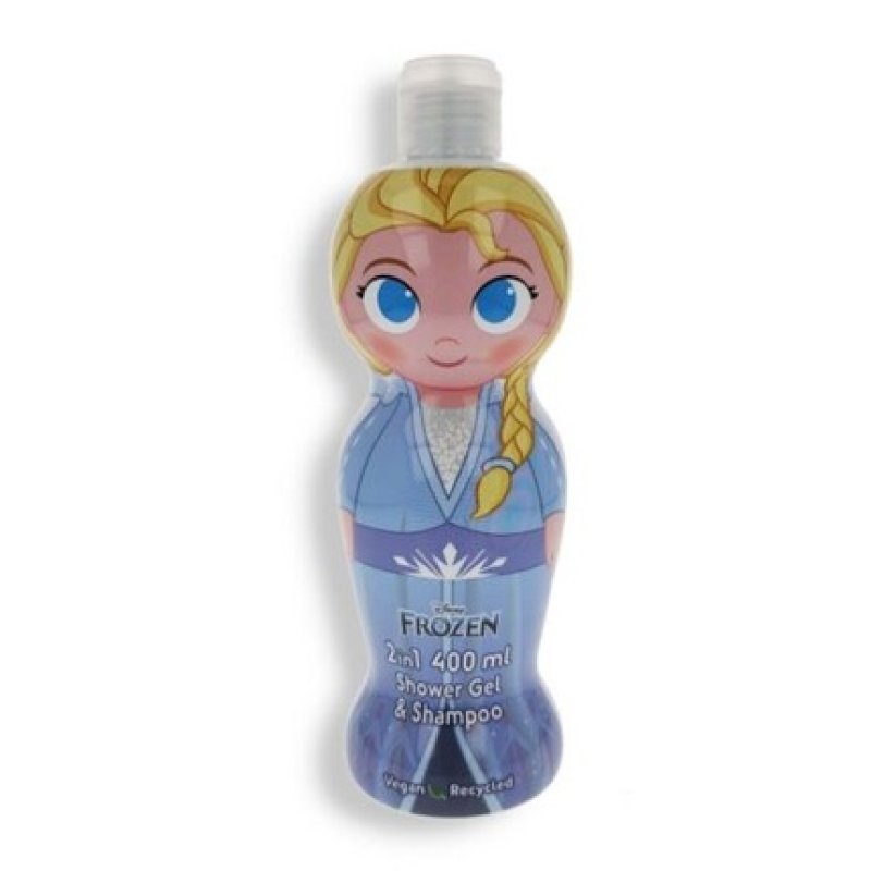 Frozen Elsa 2 in 1 Gel and Shampoo for Kids 400ml