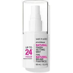 Wet n Wild Photo Focus Natural Finish Setting Mist Makeup Setting Spray with Vitamin B5 and E Lightweight Formula 24