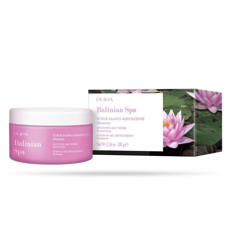 PUPA Milano Balinian Spa Soothing Salt Scrub Moisturizing 350 g