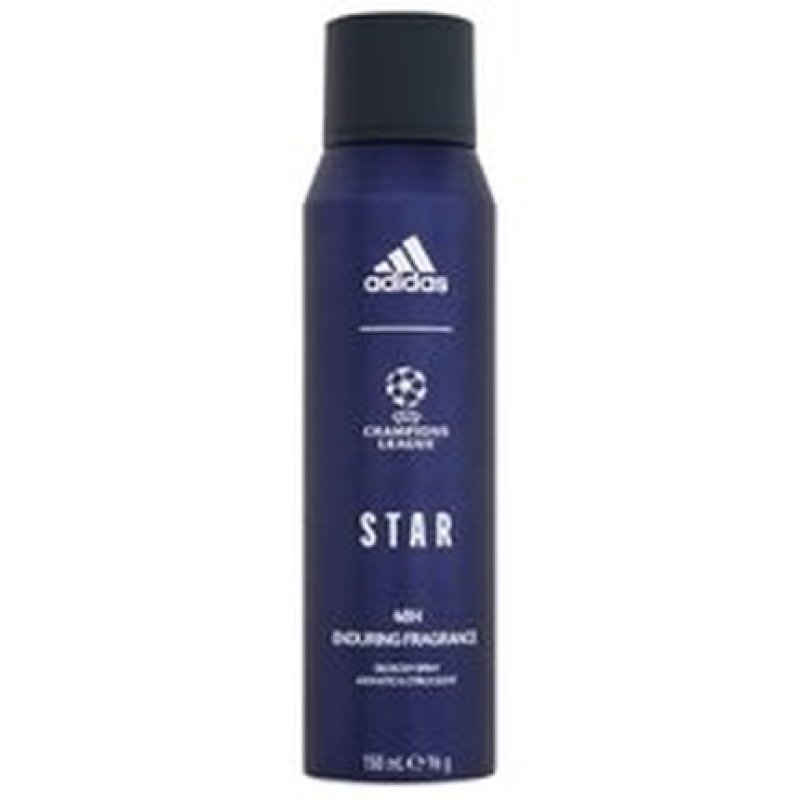 Adidas Uefa Champions League Star Aromatic Citrus Scent Deodorant