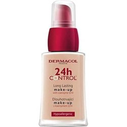 Dermacol 24H Control Liquid Foundation with Coenzyme Q10 for Dry and Oily Skin 30ml Porcelain