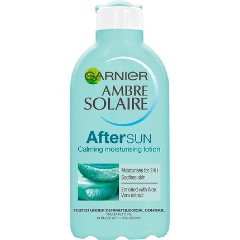 Garnier Ambre Solaire After Sun Soothing and Hydrating Lotion with Natural Derived Aloe Vera 200ml