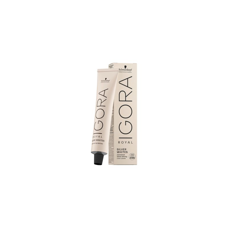 Schwarzkopf Igora Royal Silver Whites couleur de cheveux Gris 60 ml