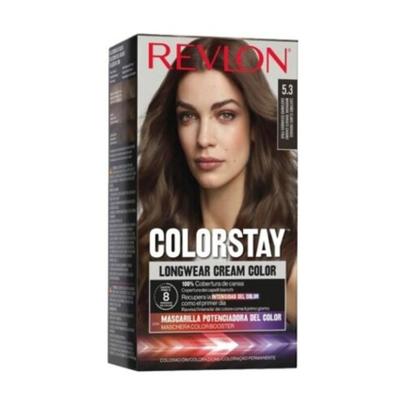 Revlon Colorstay Longwear Cream Color Hair Dye 5.3 Medium Golden Brown