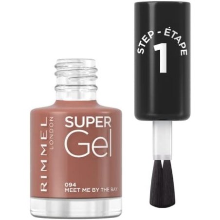 Rimmel London Super Gel Nail Polish 12ml 94 Meet Me By The Bay